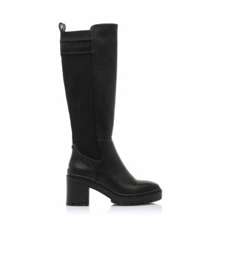 MARIAMARE para mulher. Ginza botas pretas - altura do calcanhar 4cm