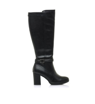 Mariamare para mujer. 63114 Botas Casual 63114 negro - Altura tacón 8cm - (36), 8 a 10cm, Cremallera, Mariamare outlet 2024.