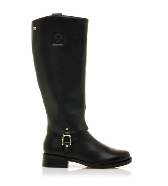 Mariamarevoor vrouwen. 63610 Laglio laarzen zwart (37), 1 tot 3 cm, Ritssluiting, Casual
