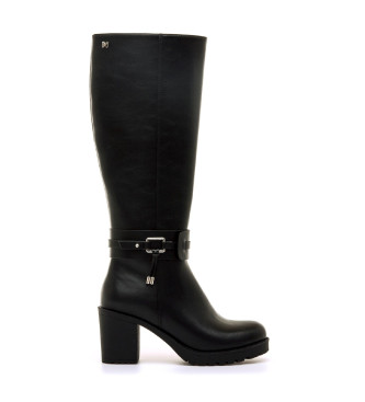 Mariamare para mujer. 63618 Botas Pompei negro (36), 3 a 5cm, Cremallera, Casual