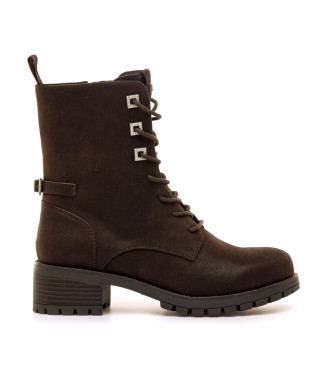 Mariamare para mujer. 63580 Botines Altea marrón (39), 3 a 5cm, Cremallera, Casual