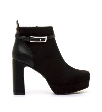 Mariamare para mujer. 63650 Botines Roseta negro (41), 5 a 8cm, Cremallera, Casual
