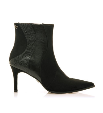 Mariamare para mujer. 63483 Botines 63483 Negro (37), 3 a 5cm, Cremallera, Casual