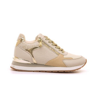 Mariamarevoor vrouwen. 63645 Narita Elke beige pantoffels (39), Plat, Ritssluiting, Casual