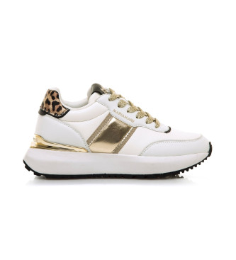 Mariamare para mujer. 63661 Zapatillas Hoku blanco (39), 3 a 5cm, Cordones, Casual