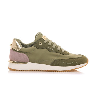 Mariamare para mulher. 68646 Ténis Livana verde (41), Tecido, 1 a 3cm, Cordão, Casual