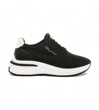 Mariamare para mulher. 68423 Sapatilhas Kasay preto (38), Tecido, 3 a 5cm, Cordão, Casual
