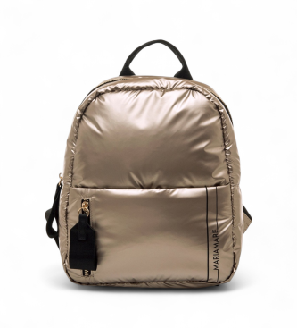 Mariamare para mujer. ARUNA Mochila Aruna dorado (OSFA), Casual, Sintético