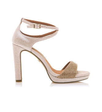 Mariamare para mujer. 68433 Sandalias 68433 rosa -Altura tacón 11cm- (39), más de 10cm, Hebilla, Casual, Fiesta