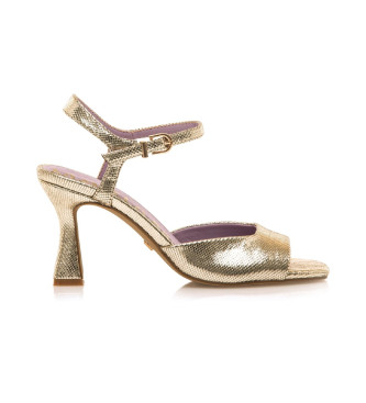 Mariamare para mujer. 68588 Sandalias Nuin dorado (36), Tela, Hebilla, Casual, Fiesta