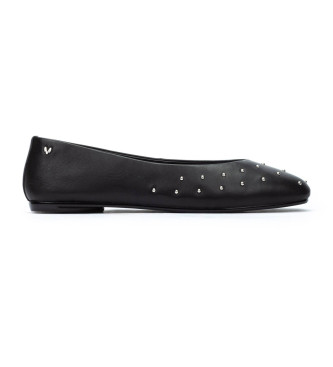 Martinelli para mujer. 1750-B358PY Bailarinas de Piel Lariana negro (39), Plano, 1 a 3cm, Ninguno, Casual