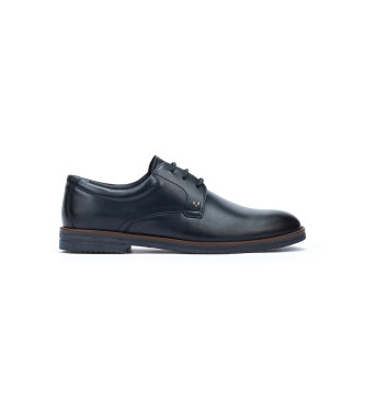Martinelli para hombre. 1604-2727E Zapatos de Piel Douglas marino (40), Plano, Cordones, Casual, Fiesta, Clásico