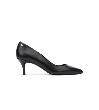 Martinelli para mujer. 1490-3438P Zapatos de piel Fontaine negro -Altura tacón 6,5cm- (39), 5 a 8cm, Ninguno, Casual, Fiesta, Clásico