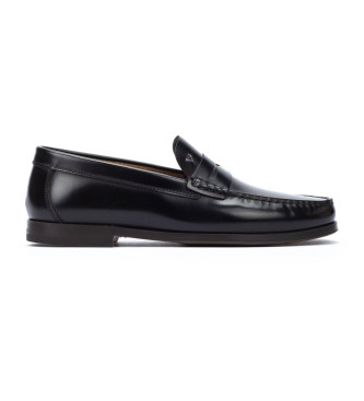 Martinelli para hombre. 1623-2761N Mocasines de Piel Forthill negro (43), Plano, Ninguno, Casual, Clásico