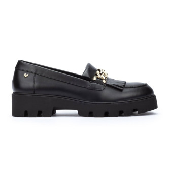 Martinelli para mulher. Mocassins de couro Hermosilla preto Martinelli