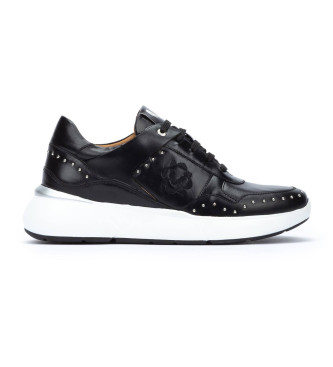 Martinelli para mujer. 1649-B198P Zapatillas de Piel Scarlett 1649 negro (39), 3 a 5cm, Cordones, Casual, Martinelli outlet 2024.