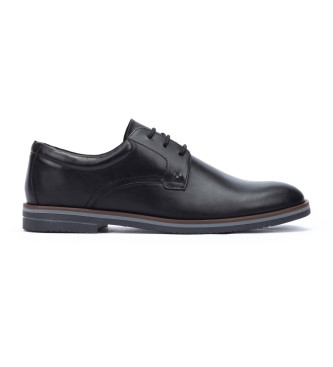 Martinelli para hombre. 1604-2727E Zapatos de piel Douglas negro (44), Plano, Cordones, Casual, Clásico, Martinelli outlet 2024.