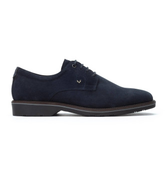 Martinelli para hombre. 1689-2889XA Zapatos de Piel Watford marino (42), Plano, Cordones, Casual