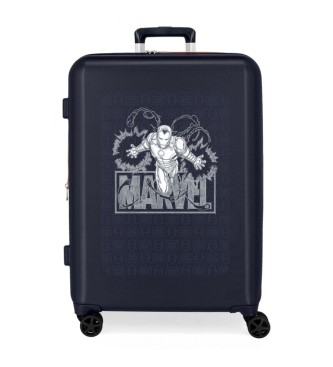 Joumma Bags. Disney 100 Iron Man Mala rÃ­gida mÃ©dia de 70 cm azul-mar