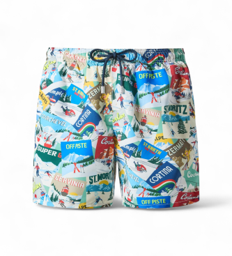 MC2 Saint Barth para hombre. GUS0001 Bañador Gustave multicolor (M), Beachwear, Poliéster