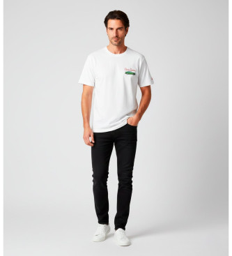 MC2 Saint Barth para hombre. ARN0001 Camiseta Arnott blanco (L), Casual, Algodón, Manga corta