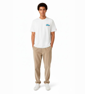 MC2 Saint Barth para hombre. ARN0001 Camiseta Arnott blanco (XXL), Casual, Algodón, Manga corta