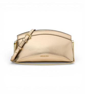 Michael Kors para mujer. 30S6G13C5M Bolso de mano transformable Athena pequeño dorado (OSFA), Casual, Fiesta, Piel