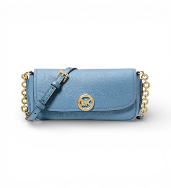 Michael Kors para mujer. 32S6GY5C5L Bolso Granulado azul (OSFA), Casual, Piel