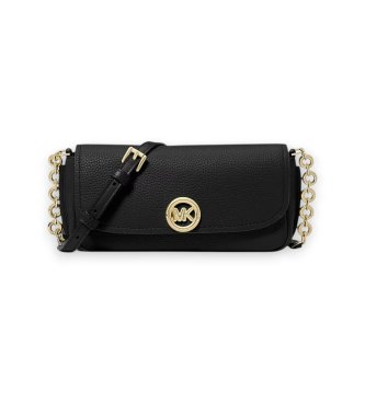 Michael Kors para mujer. 32S6GY5C5L Bandolera Nolita negro (OSFA), Casual, Piel