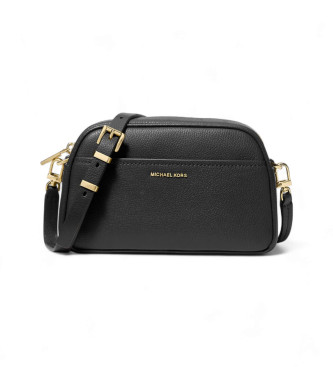 Michael Kors para mujer. 32F5GJ6C5L Bandolera para cámara Jet Set pequeña de piel negro (OSFA), Casual