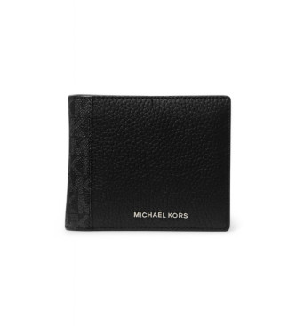 Para hombre. 39R5LHDF3O Billetera Hudson de piel con logotipo (OSFA), Casual