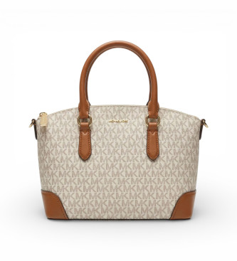 Michael Kors para mujer. 30R6G1WS8B Bolso de mano Murphy vainilla (OSFA), Marrón, Casual, Poliéster
