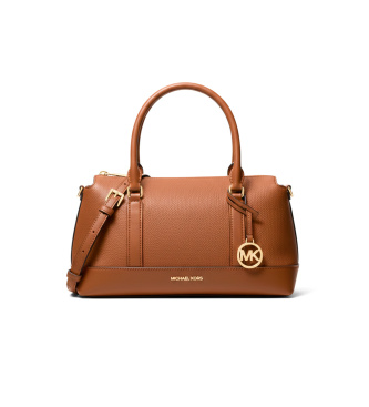 Michael Kors para mujer. 30S6G3PS2V Bolso satchel Andie mediano (OSFA), Marrón, Casual, Poliuretano
