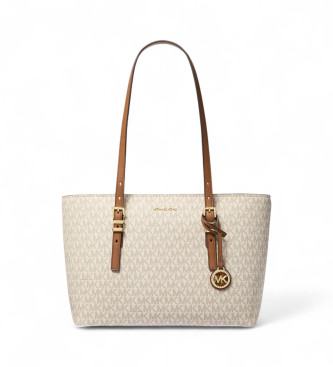 Michael Kors Para Mujer. 30T5GQNT2B Bolso Tote Monograma Beige (Osfa), Casual, Pvc-image