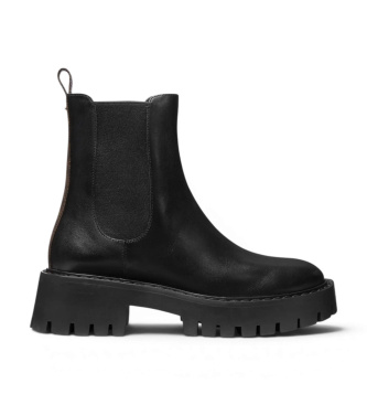 Michael Kors Botines de Piel Asher negro