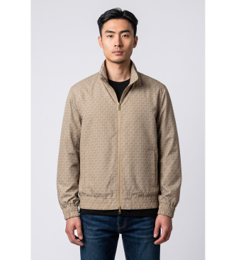 Para hombre. CS620972M9 Cortavientos estampado Sig (S), Casual, Poliéster Reciclado, Sostenible