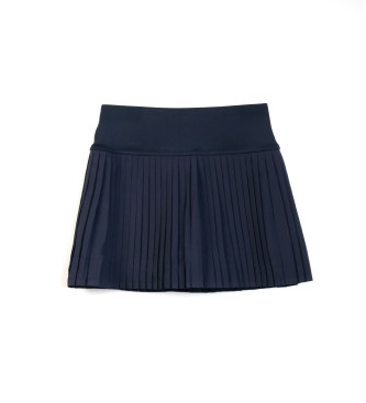 Michael Kors para mujer. MS670LGKWL Falda pantalón plisado azul (S), Casual, Poliéster