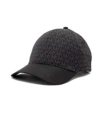 Michael Kors para hombre. CS1000E33G Gorra deportiva negro (OSFA), Casual, Poliéster Reciclado, Sostenible