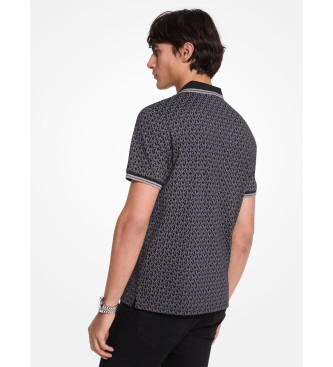 Michael Kors Para Hombre. CS550V85KS Polo Greenwich Negro (L), Casual, AlgodóN, Manga Corta-image