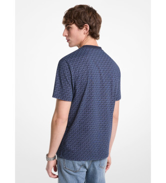 Michael Kors Para Hombre. CS5529A5KS Camiseta Logo Azul (M), Casual, AlgodóN, Manga Corta-image