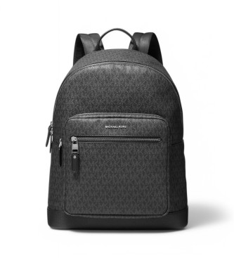 Michael Kors para hombre. 33F0LHDB2U Mochila Hudson con logotipo negro (OSFA), Casual, Lona