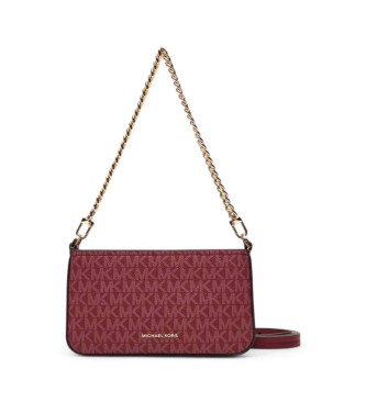 Michael Kors para mujer. 32T5GYTU1V Pochette transformable Bryant pequeño con logotipo granate (OSFA), Casual, PVC