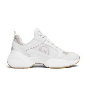 Michael Kors Zapatillas de Piel Bowie blanco