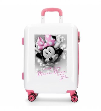 Joumma Bags para criança. Mala de viagem rÃ­gida Minnie com amor -40x5