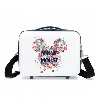 Joumma Bags para niña. 3053922 Neceser ABS Minnie Sunny Day Flores Azul -29x21x15cm- (OSFA), ABS/Policarbonato, moda infantil, Joumma Bags o