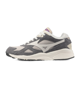 Mizuno para hombre. D1GA2326 Zapatillas de piel Sky Medal S gris (40), Plano, Ante, Cordones, Casual