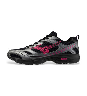 Mizuno para mujer. D1GA2451 Zapatillas Mxr negro, gris (38.5), Plano, Cordones, Casual