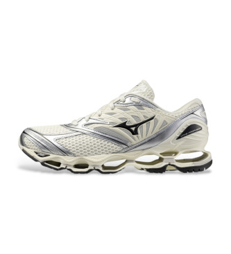 Mizuno para hombre. D1GA2511 Zapatillas Wave Prophecy Ls blanco (40.5), Plano, Cordones, Casual