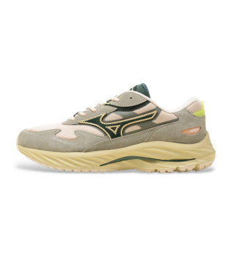 Mizuno unisex. D1GA3309 Zapatillas Wave Rider B beige (36.5), Plano, Cordones, Casual