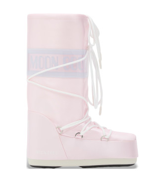 Moon Boot unisex. 80D1403060 Botas Icon Pearly rosa (35/38), Plano, Cordones, Casual